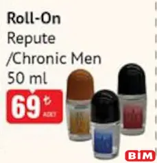 REPUTE/CHRONİC MEN ROLL-ON DEODORANT 50 ML fiyat ve kampanya bilgisi